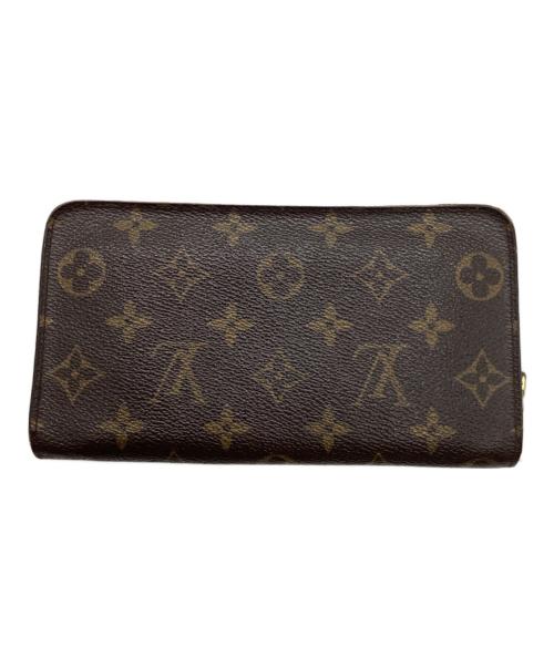 LOUIS VUITTON（ルイ ヴィトン）LOUIS VUITTON (ルイ ヴィトン) モノグラム ポルトモネ・ジップ 長財布 ブラウンの古着・服飾アイテム