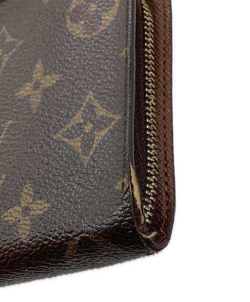 LOUIS VUITTON（ルイ ヴィトン）LOUIS VUITTON (ルイ ヴィトン) モノグラム ポルトモネ・ジップ 長財布 ブラウンの古着・服飾アイテム