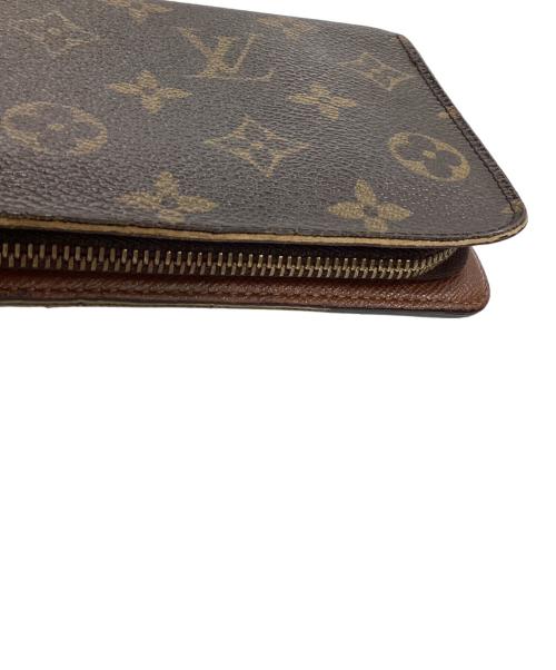 LOUIS VUITTON（ルイ ヴィトン）LOUIS VUITTON (ルイ ヴィトン) モノグラム ポルトモネ・ジップ 長財布 ブラウンの古着・服飾アイテム