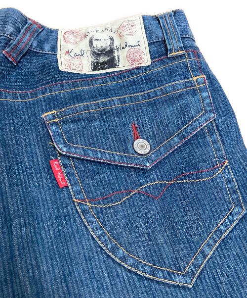 KARL HELMUT（カールヘルム）KARL HELMUT (カールヘルム) 刺繍デニムパンツ インディゴ サイズ:XLの古着・服飾アイテム
