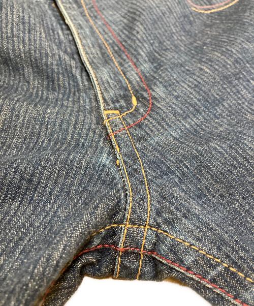 KARL HELMUT（カールヘルム）KARL HELMUT (カールヘルム) 刺繍デニムパンツ インディゴ サイズ:XLの古着・服飾アイテム