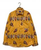 KARL HELMUTカールヘルム）の古着「テディベアシャツ」｜イエロー