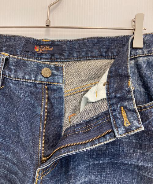 KARL HELMUT（カールヘルム）Karl Helmut (カールヘルム) ワッペンデニムパンツ インディゴ サイズ:LLの古着・服飾アイテム
