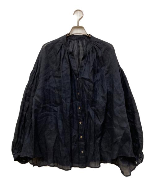 SLOBE IENA（スローブ イエナ）SLOBE IENA (スローブ イエナ) ラミースキッパーシャツ ネイビー サイズ:Freeの古着・服飾アイテム