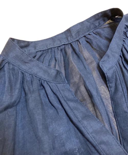 SLOBE IENA（スローブ イエナ）SLOBE IENA (スローブ イエナ) ラミースキッパーシャツ ネイビー サイズ:Freeの古着・服飾アイテム