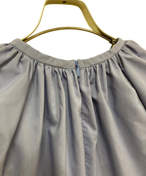 ADORE（アドーア）ADORE (アドーア) S/Sコクーンブラウス ブルー サイズ:38の古着・服飾アイテム