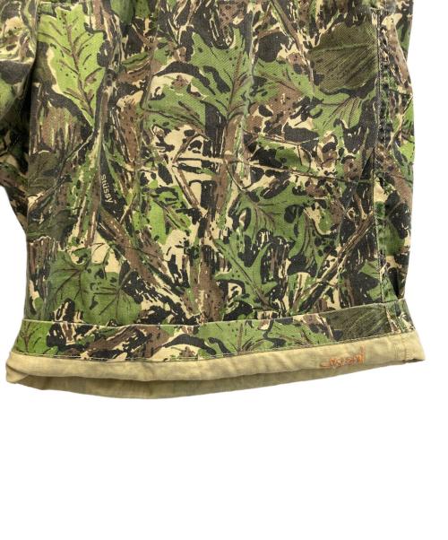 stussy（ステューシー）stussy (ステューシー) 00s リアルツリーカモショートパンツ グリーン×ブラウン サイズ:Mの古着・服飾アイテム