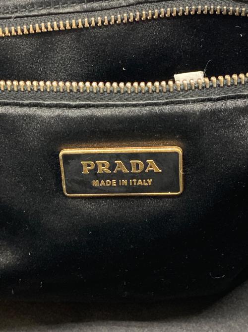 PRADA（プラダ）PRADA (プラダ) ハンドバッグ ブラックの古着・服飾アイテム
