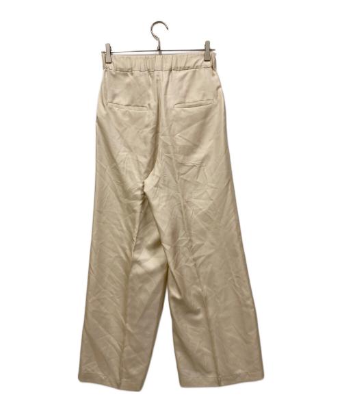 MUSE de Deuxieme Classe（ミューズ ドゥーズィエム クラス）MUSE de Deuxieme Classe (ミューズ ドゥーズィエム クラス) 23SS Silk Looker パンツ アイボリー サイズ:36の古着・服飾アイテム