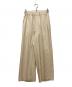 MUSE de Deuxieme Classe（ミューズ ドゥーズィエム クラス）の古着「23SS Silk Looker パンツ」｜アイボリー