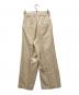 MUSE de Deuxieme Classe (ミューズ ドゥーズィエム クラス) 23SS Silk Looker パンツ アイボリー サイズ:36：9000円