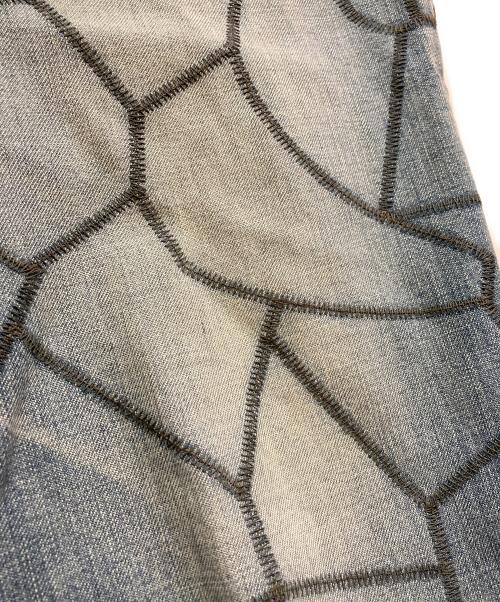 FACETASM（ファセッタズム）FACETASM (ファセッタズム) パッチワークハーフデニムパンツ インディゴ サイズ:Mの古着・服飾アイテム