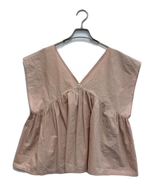 BASERANGE（ベースレンジ）BASERANGE (ベースレンジ) CABLE TOP ピンク サイズ:Sの古着・服飾アイテム