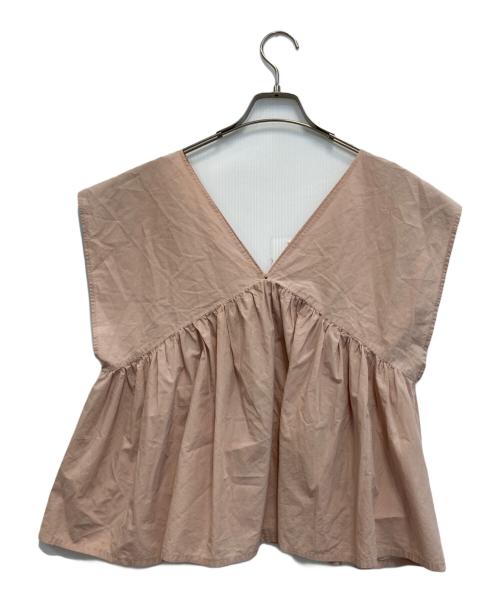 BASERANGE（ベースレンジ）BASERANGE (ベースレンジ) CABLE TOP ピンク サイズ:Sの古着・服飾アイテム