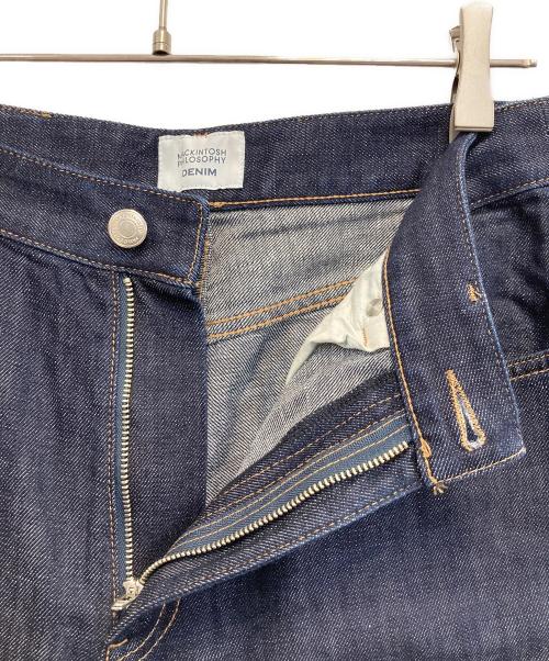 MACKINTOSH PHILOSOPHY（マッキントッシュ フィロソフィー）MACKINTOSH PHILOSOPHY (マッキントッシュ フィロソフィー) コットンリネンワイドデニム インディゴ サイズ:40の古着・服飾アイテム