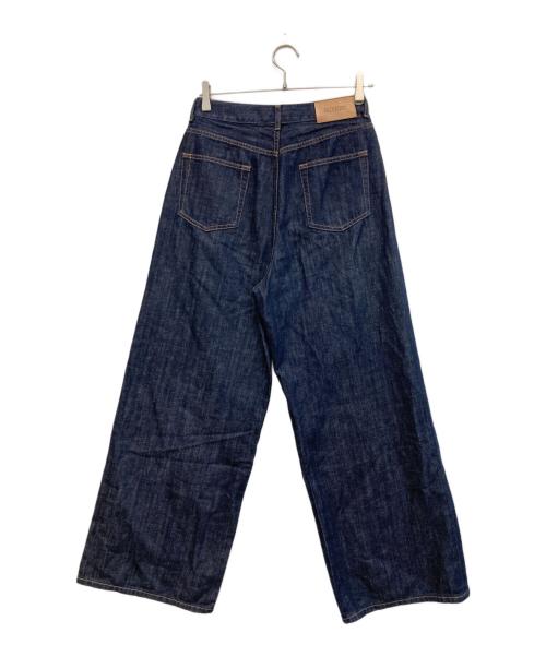 MACKINTOSH PHILOSOPHY（マッキントッシュ フィロソフィー）MACKINTOSH PHILOSOPHY (マッキントッシュ フィロソフィー) コットンリネンワイドデニム インディゴ サイズ:40の古着・服飾アイテム