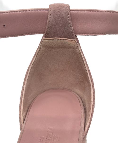 HERMES（エルメス）HERMES (エルメス) エスパドリーユ エルダ ピンク サイズ:38の古着・服飾アイテム