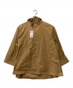 Spick and Spanスピック＆スパン）の古着「テントラインフーディブルゾンジャケット」｜ベージュ