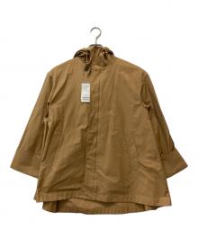 Spick and Span（スピック＆スパン）の古着「テントラインフーディブルゾンジャケット」｜ベージュ
