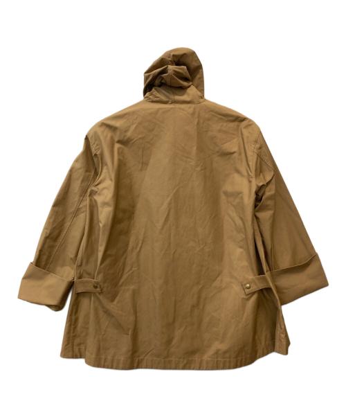 Spick and Span（スピック＆スパン）Spick and Span (スピック＆スパン) テントラインフーディブルゾンジャケット ベージュ サイズ:34の古着・服飾アイテム