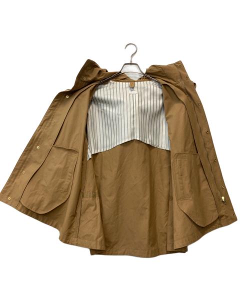 Spick and Span（スピック＆スパン）Spick and Span (スピック＆スパン) テントラインフーディブルゾンジャケット ベージュ サイズ:34の古着・服飾アイテム