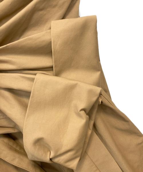 Spick and Span（スピック＆スパン）Spick and Span (スピック＆スパン) テントラインフーディブルゾンジャケット ベージュ サイズ:34の古着・服飾アイテム