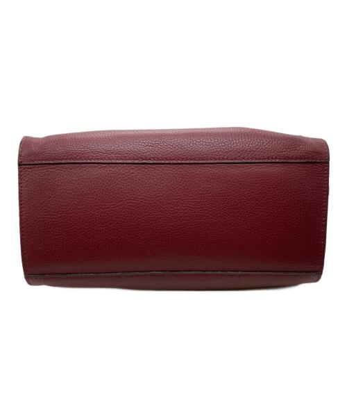 GIANNI CHIARINI（ジャンニ キアリーニ）GIANNI CHIARINI (ジャンニ キアリーニ) 2WAYバッグ ワインレッドの古着・服飾アイテム