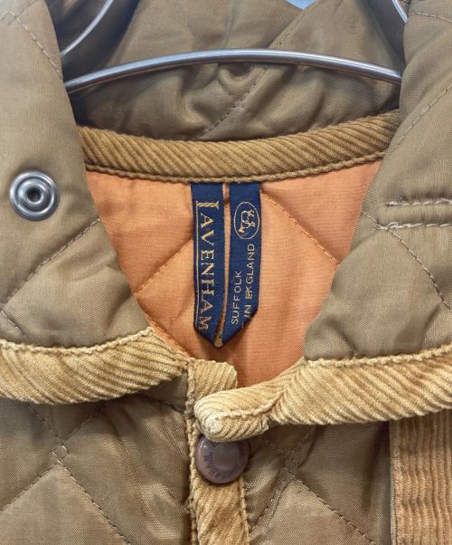 LAVENHAM（ラベンハム）LAVENHAM (ラベンハム) キルティングジャケット キャメル サイズ:Sの古着・服飾アイテム