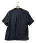ssstein (シュタイン) Cupro Twill Oversized Open Collar S/S Shirt ブラック サイズ:S：20000円