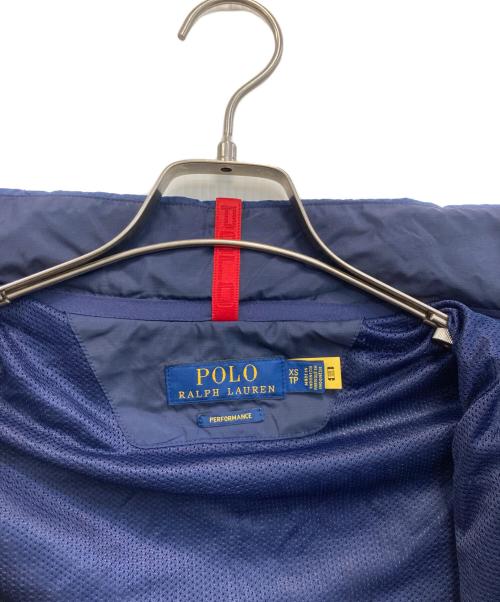 POLO RALPH LAUREN（ポロ・ラルフローレン）POLO RALPH LAUREN (ポロ・ラルフローレン) Water Repellent Ripstop Jacket / ナイロンジャケット ネイビー サイズ:ｘｓの古着・服飾アイテム