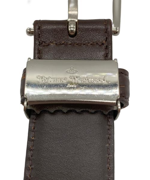 Vivienne Westwood man（ヴィヴィアン ウェストウッド マン）Vivienne Westwood man (ヴィヴィアン ウェストウッド マン) レザーベルト ブラウンの古着・服飾アイテム