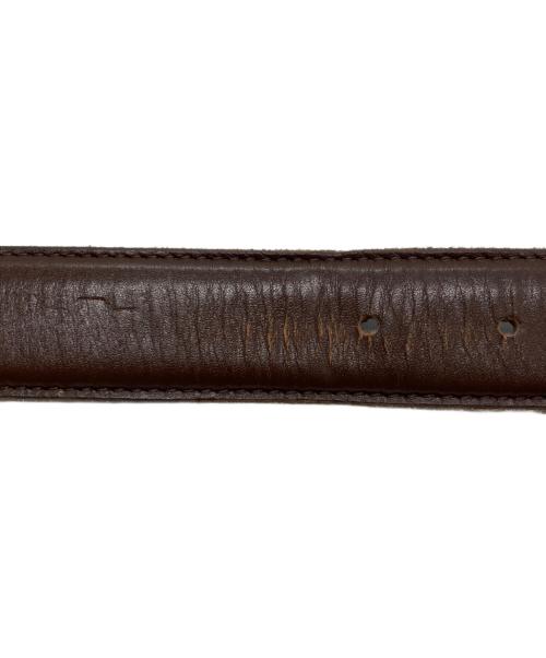 Vivienne Westwood man（ヴィヴィアン ウェストウッド マン）Vivienne Westwood man (ヴィヴィアン ウェストウッド マン) レザーベルト ブラウンの古着・服飾アイテム