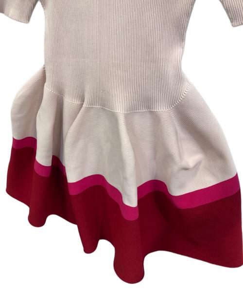 CFCL（シーエフシーエル）CFCL (シーエフシーエル) POTTERY SHORT SLEEVE MINI DRESS ピンク サイズ:1 未使用品の古着・服飾アイテム