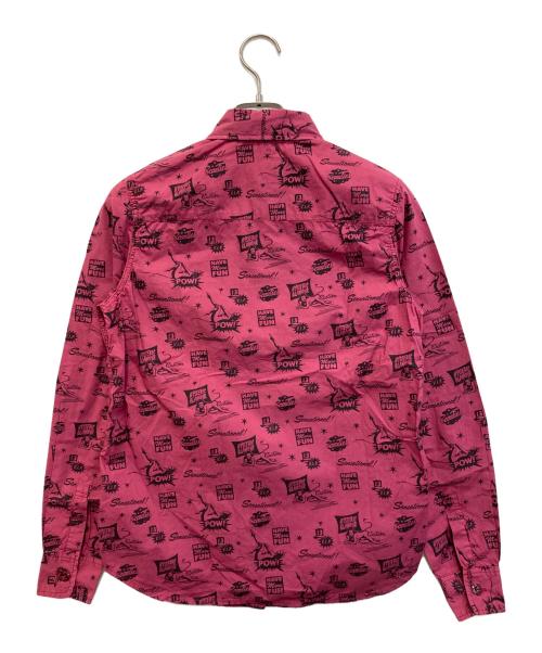 Hysteric Glamour（ヒステリックグラマー）Hysteric Glamour (ヒステリックグラマー) ヒスガール パターンシャツ パープル サイズ:Freeの古着・服飾アイテム