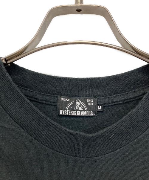 Hysteric Glamour（ヒステリックグラマー）Hysteric Glamour (ヒステリックグラマー) プリントカットソー ブラック サイズ:Mの古着・服飾アイテム
