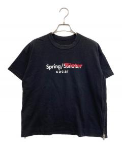中古・古着通販】sacai (サカイ) 反転tシャツ ブラック サイズ:SIZE1