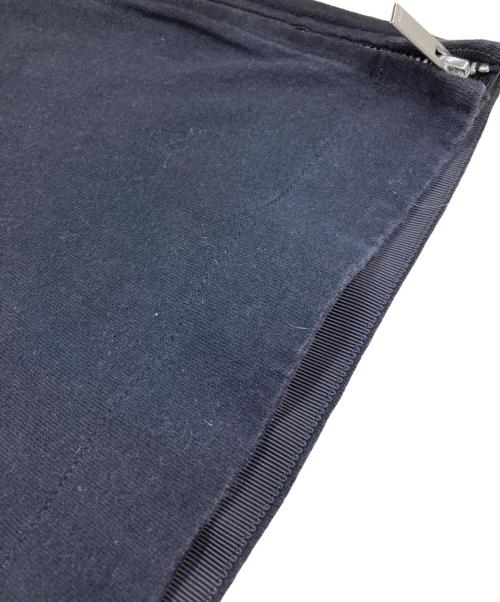 sacai（サカイ）sacai (サカイ) サイドジップロゴTシャツ ブラック サイズ:2の古着・服飾アイテム