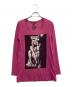 Hysteric Glamour（ヒステリックグラマー）の古着「コートニーラブ ロングスリーブカットソー」｜ピンク