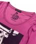 中古・古着 Hysteric Glamour (ヒステリックグラマー) コートニーラブ ロングスリーブカットソー ピンク サイズ:FREE：5000円