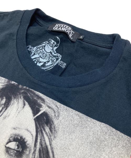 Hysteric Glamour（ヒステリックグラマー）Hysteric Glamour (ヒステリックグラマー) COURTNEY LOVE（コートニー・ラブ）TEE/Tシャツ ブラック サイズ:Sの古着・服飾アイテム