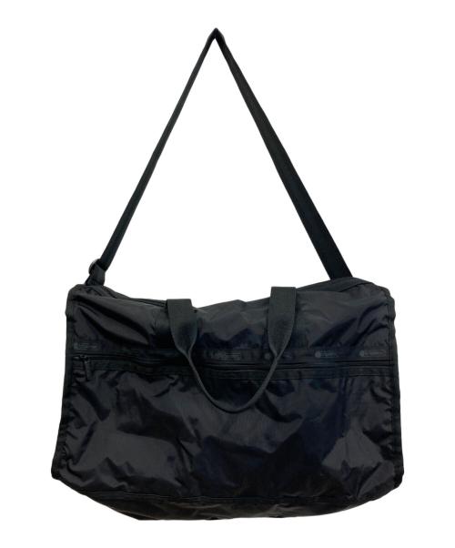 LeSportsac（レスポートサック）LeSportsac (レスポートサック) リップストップボストンバッグ ブラックの古着・服飾アイテム