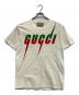 GUCCI（グッチ）の古着「ロゴTシャツ」｜ホワイト