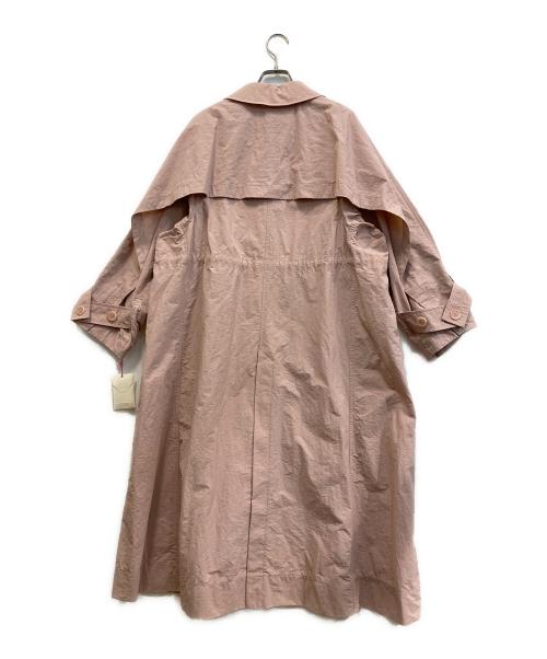 furfur（ファーファー）furfur (ファーファー) ナイロンロングコート ピンク サイズ:FREE 未使用品の古着・服飾アイテム