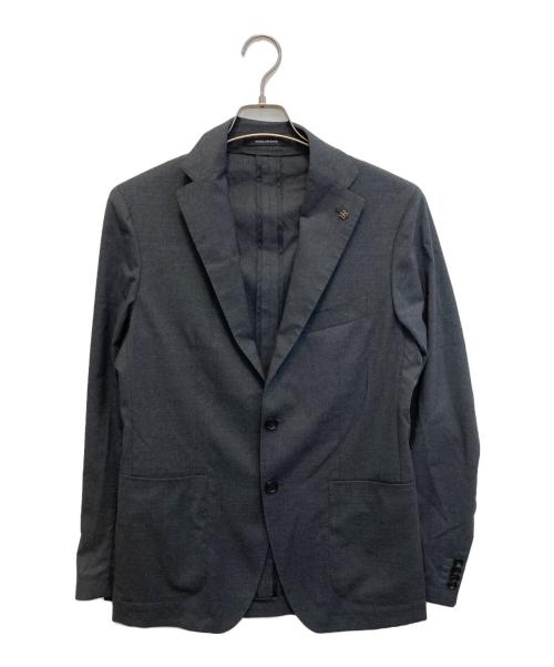 TAGLIATORE（タリアトーレ）TAGLIATORE (タリアトーレ) DAKAR/ダカール  ストレッチウールトロピカル2Bジャケット グレー サイズ:46の古着・服飾アイテム