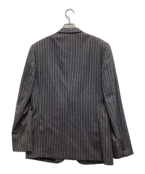 Paul Smith COLLECTION（ポールスミス コレクション）Paul Smith COLLECTION (ポールスミス コレクション) ストライプセットアップスーツ グレー サイズ:Lの古着・服飾アイテム