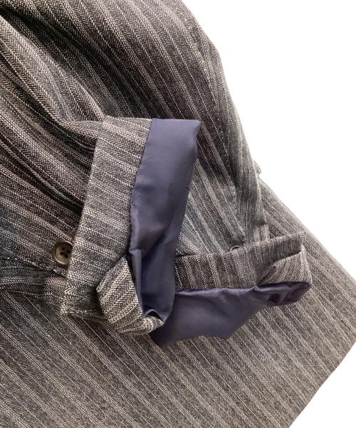 Paul Smith COLLECTION（ポールスミス コレクション）Paul Smith COLLECTION (ポールスミス コレクション) ストライプセットアップスーツ グレー サイズ:Lの古着・服飾アイテム