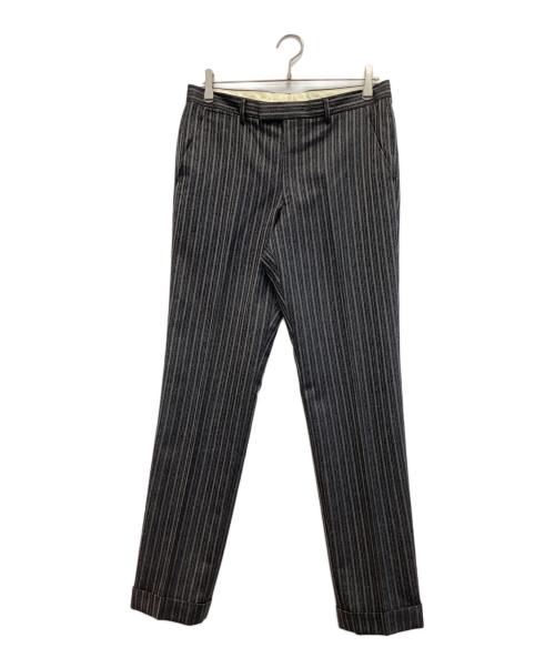Paul Smith COLLECTION（ポールスミス コレクション）Paul Smith COLLECTION (ポールスミス コレクション) ストライプセットアップスーツ グレー サイズ:Lの古着・服飾アイテム