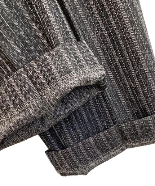 Paul Smith COLLECTION（ポールスミス コレクション）Paul Smith COLLECTION (ポールスミス コレクション) ストライプセットアップスーツ グレー サイズ:Lの古着・服飾アイテム