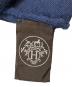 中古・古着 HERMES (エルメス) ニューリブリス /カシミヤシルク大判ストール ネイビー サイズ:実寸参照：60000円