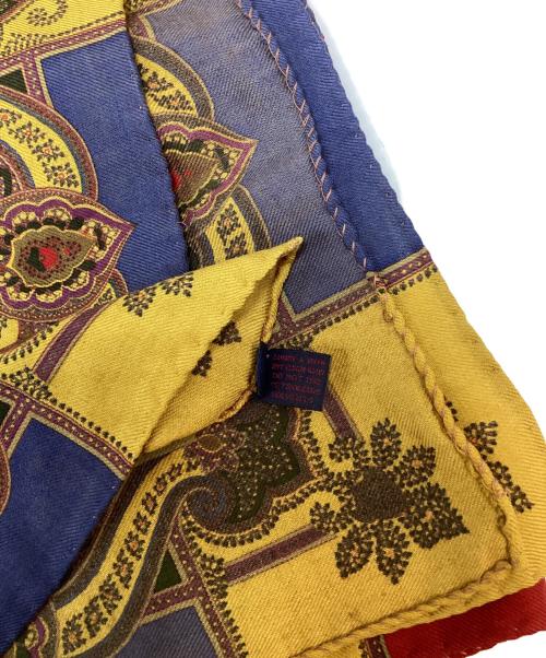 ETRO（エトロ）ETRO (エトロ) 大判ウールシルクスカーフ ブラウン サイズ:実寸参照の古着・服飾アイテム